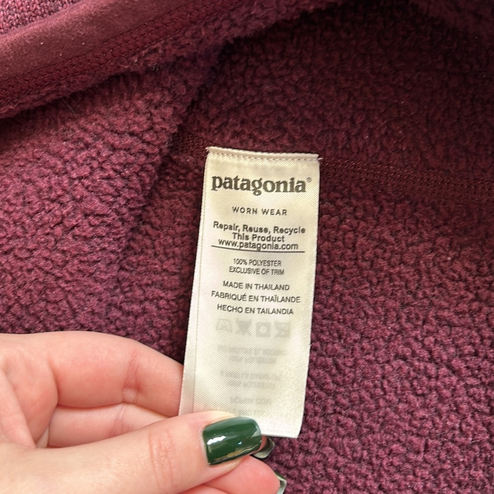 Patagonia Better Sweater Quarter-Zip Fleece Pullover - Picture 4 of 4